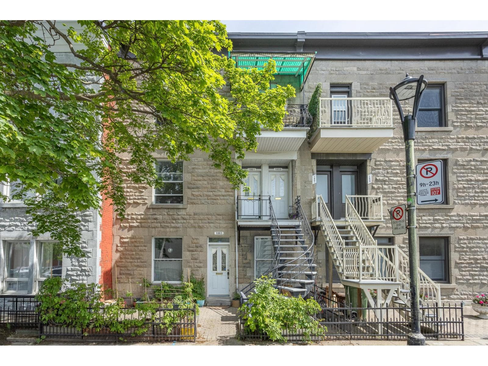 1859-1863 Rue Aylwin, Montréal (Mercier/Hochelaga-Maisonneuve)