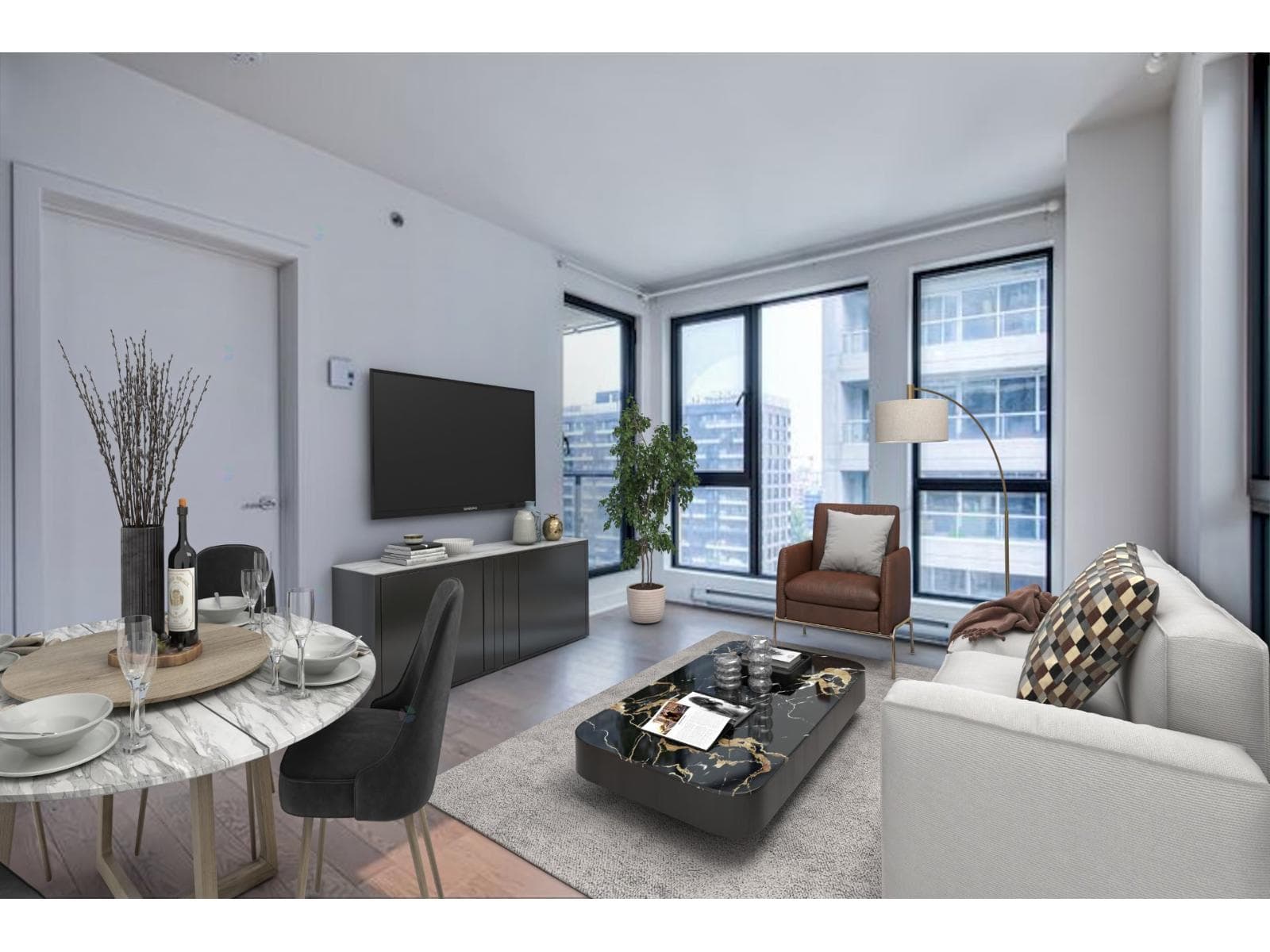 195 Rue Peel, #1701, Montréal (Le Sud-Ouest), Quebec H3C0T1 - photo 1